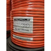 三環 橡膠軟電線 - 3芯 橙色(防水防油)